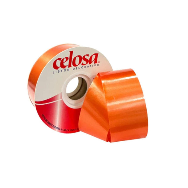 Celosa JANEL, S.A. DE C.V. CINTA CELOSA LISO #5 NARANJA 16