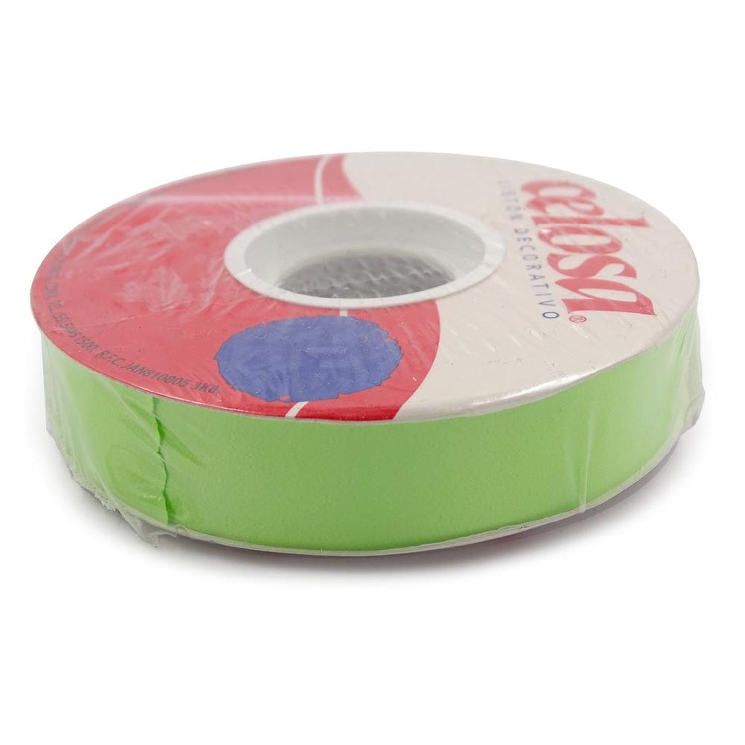 Celosa JANEL, S.A. DE C.V. CINTA CELOSA LISO #5 VERDE LIMON 12