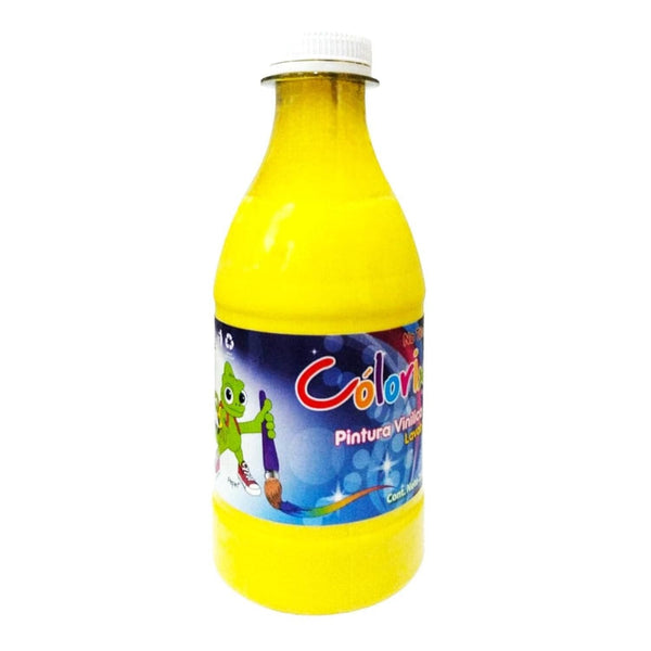 Colorix MARSOL DISTRIBUIDORA, S.A. DE C.V. PINTURA VINILICA COLORIX 250ML AMARILLO LIMON