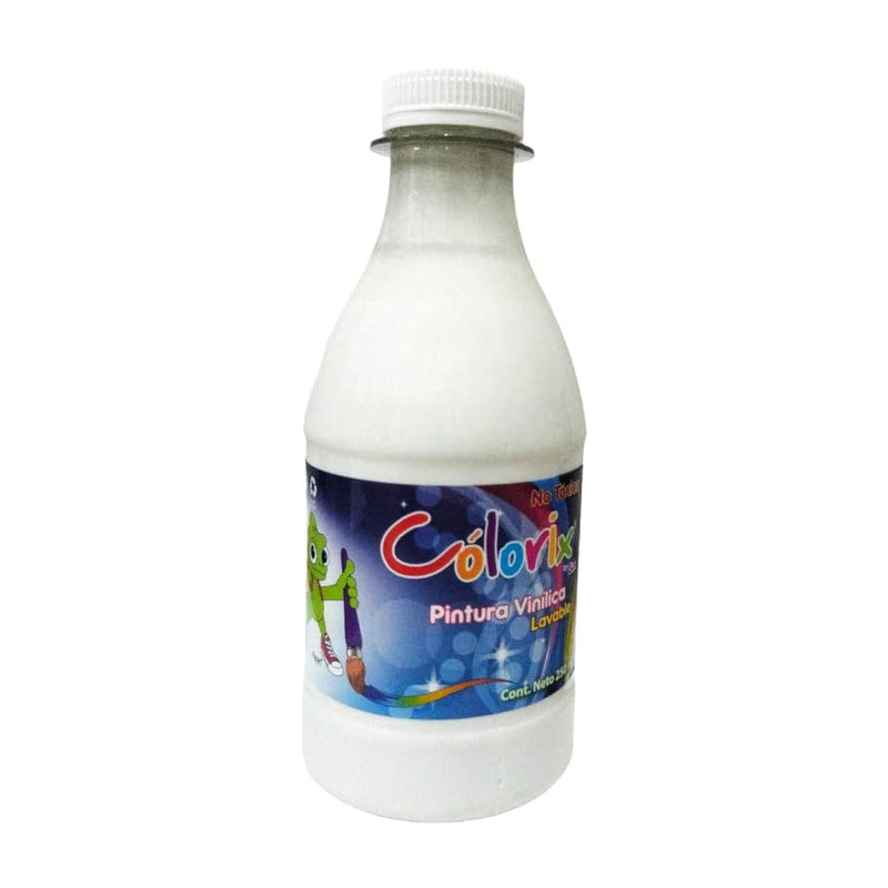 Colorix MARSOL DISTRIBUIDORA, S.A. DE C.V. PINTURA VINILICA COLORIX 250ML BLANCO