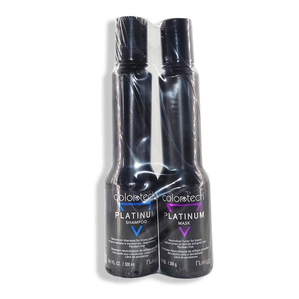 ColorTech COMERCIAL FRADE, S.A. DE C.V. SHAMPOO + EMULSION PLATINUM COLOR TECH DE 300ML