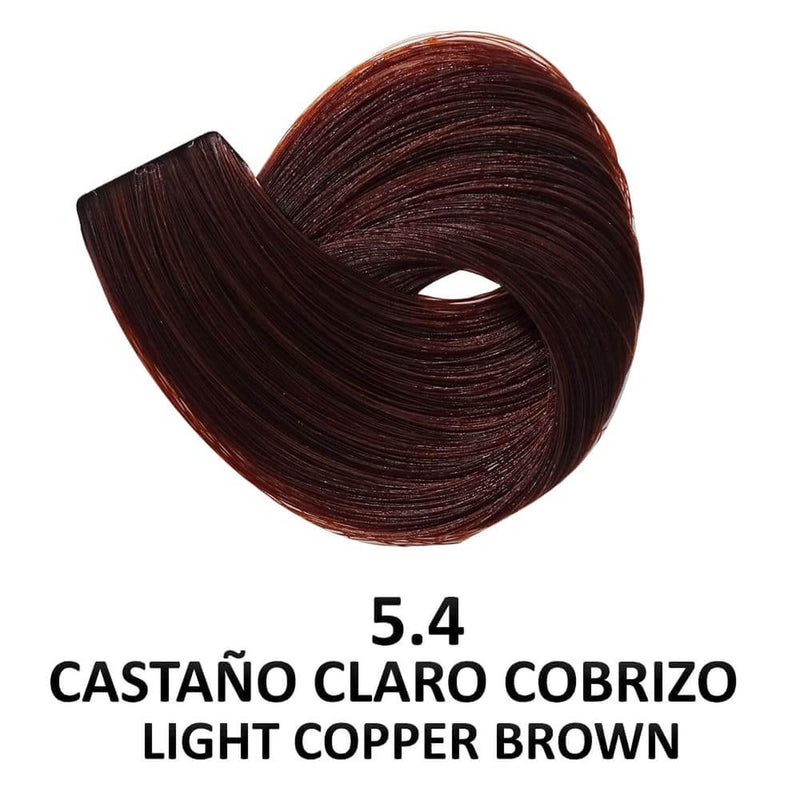 ColorTech COMERCIAL FRADE, S.A. DE C.V. TINTE COLOR TECH CASTAÑO CLARO COBRIZO 90G