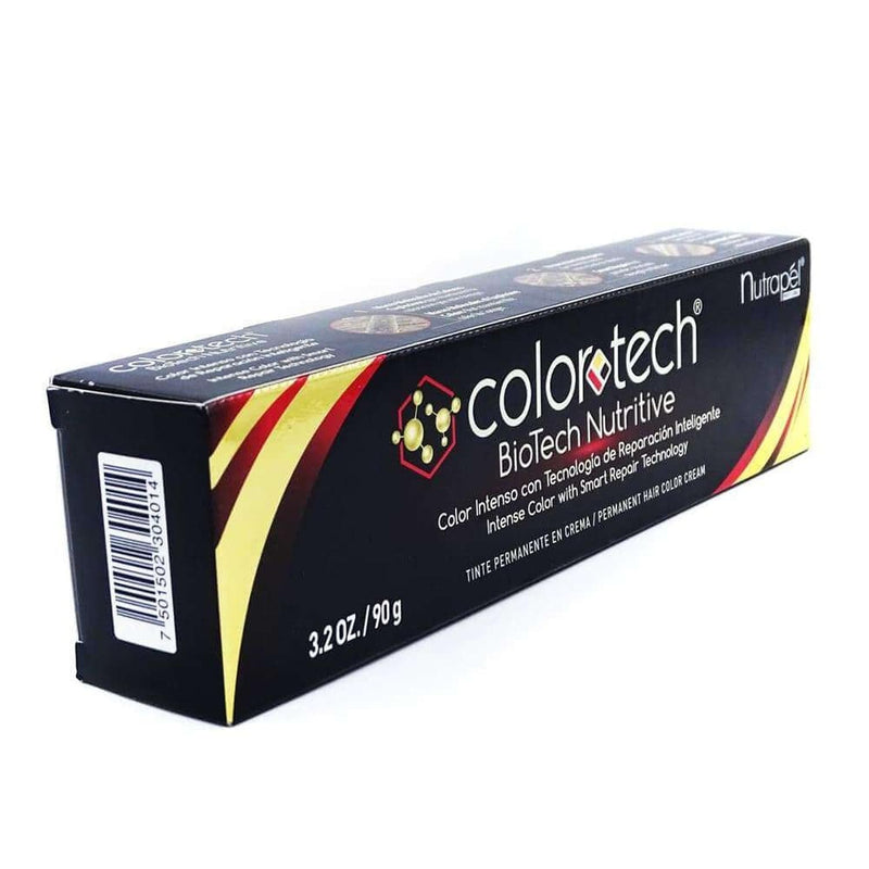 ColorTech COMERCIAL FRADE, S.A. DE C.V. TINTE COLOR TECH CASTAÑO CLARO COBRIZO 90G