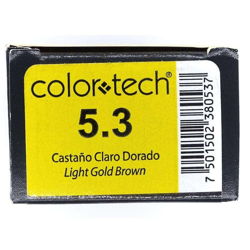 ColorTech COMERCIAL FRADE, S.A. DE C.V. TINTE COLOR TECH CASTAÑO CLARO DORADO 90G