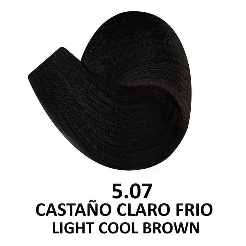 ColorTech COMERCIAL FRADE, S.A. DE C.V. TINTE COLOR TECH CASTAÑO CLARO FRIO 90G