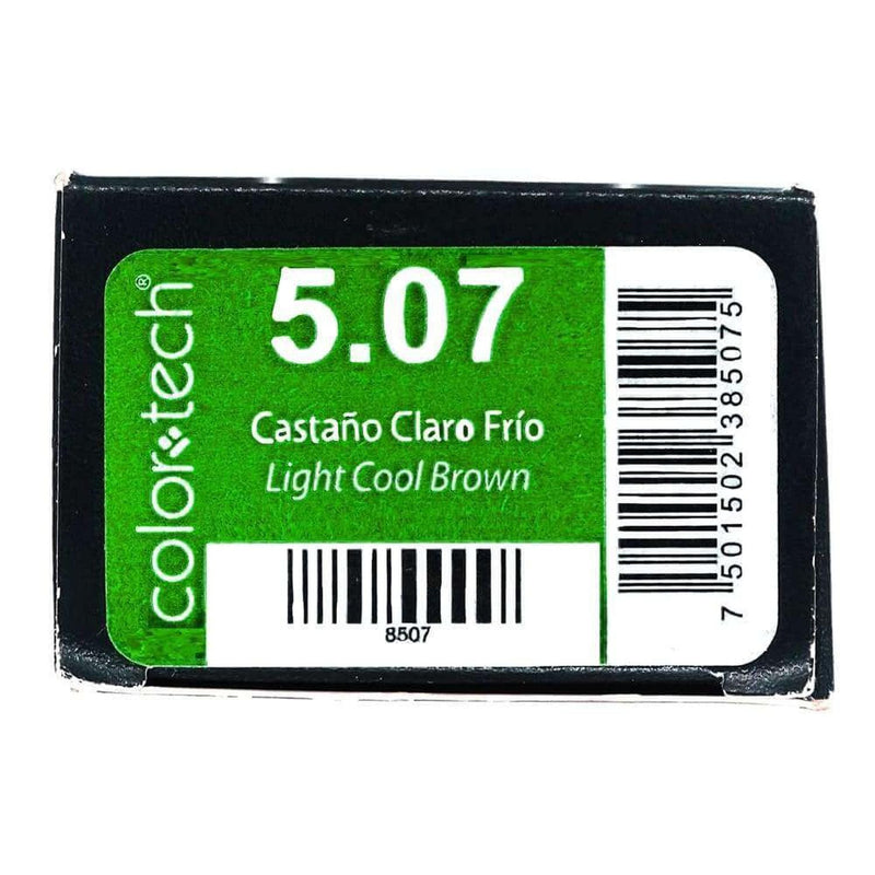 ColorTech COMERCIAL FRADE, S.A. DE C.V. TINTE COLOR TECH CASTAÑO CLARO FRIO 90G