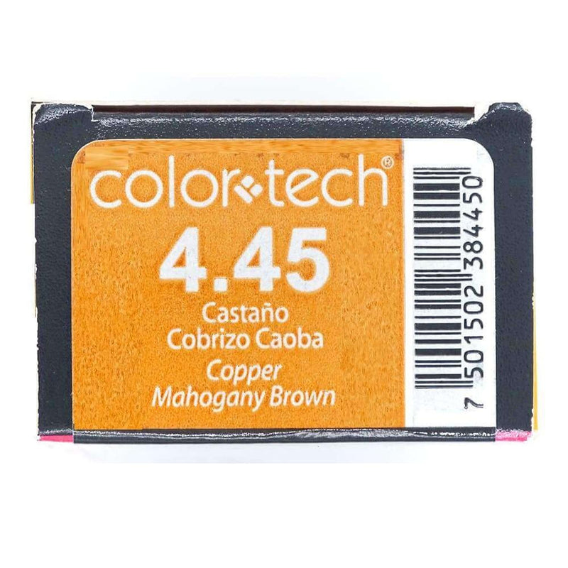 ColorTech COMERCIAL FRADE, S.A. DE C.V. TINTE COLOR TECH CASTAÑO COBRIZO CAOBA 90G