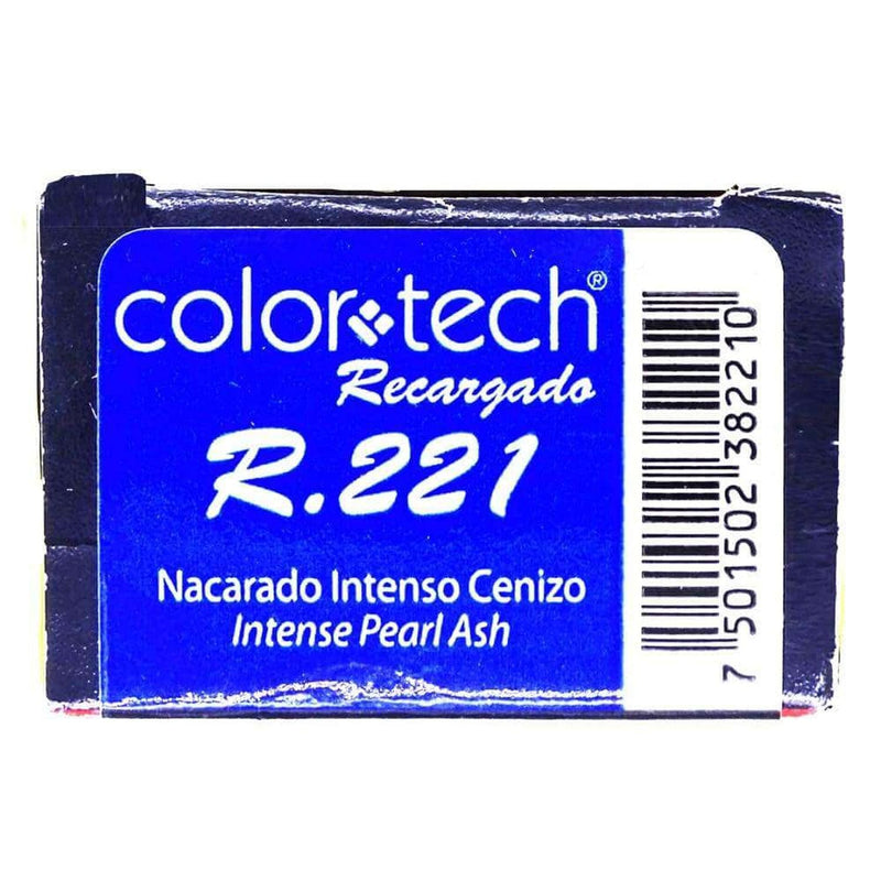 ColorTech COMERCIAL FRADE, S.A. DE C.V. TINTE COLOR TECH RECARGADO NACARADO INTENSO CENIZO 90G