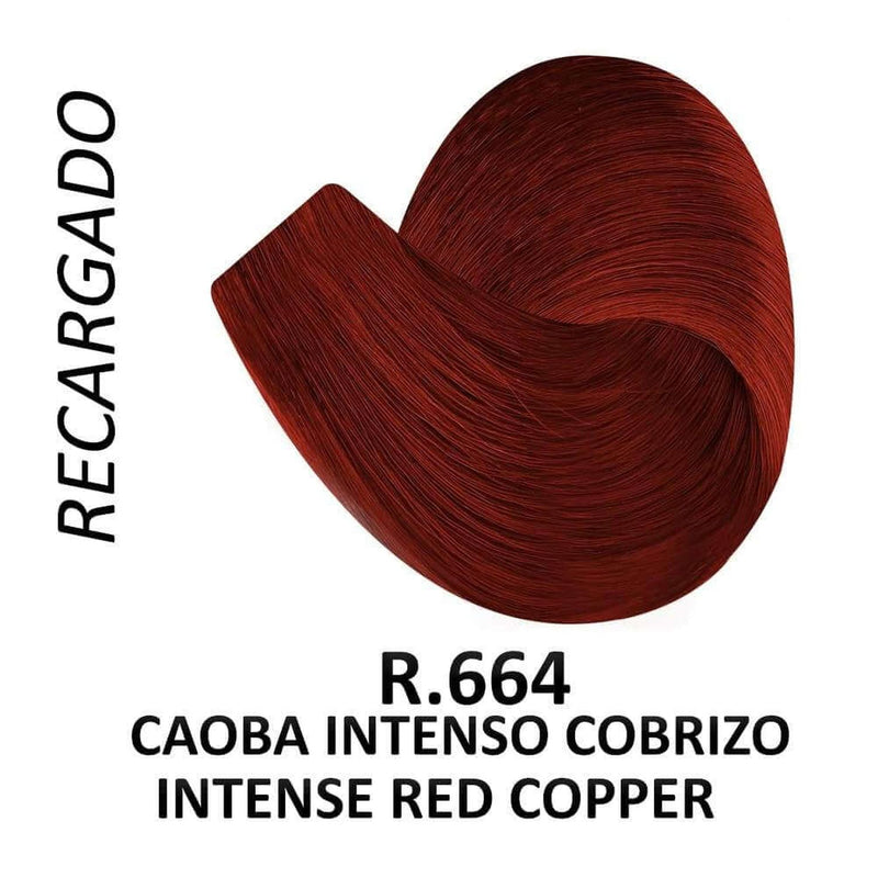 ColorTech COMERCIAL FRADE, S.A. DE C.V. TINTE COLOR TECH RECARGADO ROJO INTENSO COBRIZO 90G