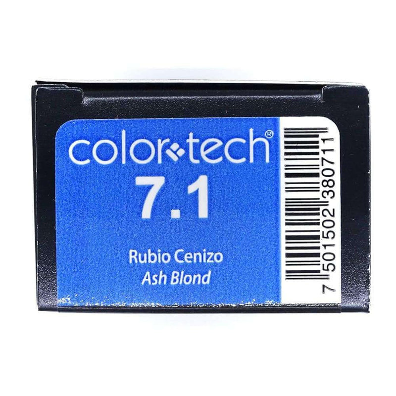 ColorTech COMERCIAL FRADE, S.A. DE C.V. TINTE COLOR TECH RUBIO CENIZO 90G