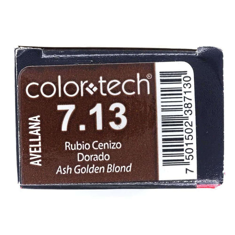 ColorTech COMERCIAL FRADE, S.A. DE C.V. TINTE COLOR TECH RUBIO CENIZO DORADO 90G