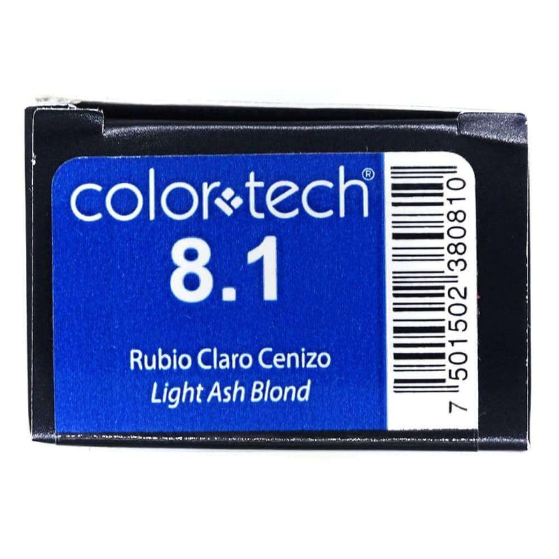 ColorTech COMERCIAL FRADE, S.A. DE C.V. TINTE COLOR TECH RUBIO CLARO CENIZO 90G