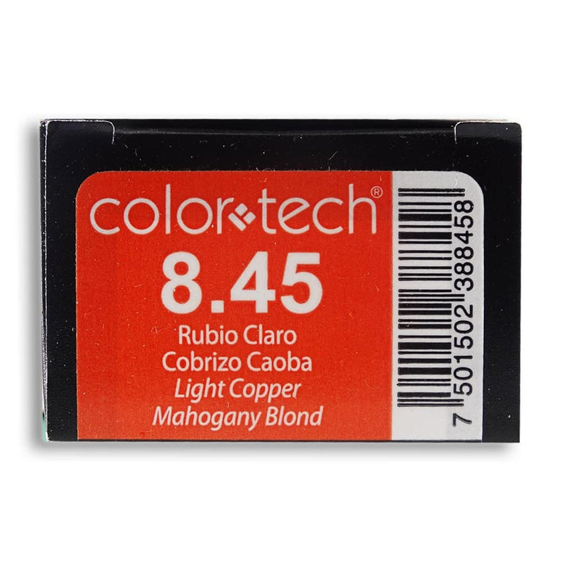 ColorTech COMERCIAL FRADE, S.A. DE C.V. TINTE COLOR TECH RUBIO CLARO COBRIZO CAOBA 90G