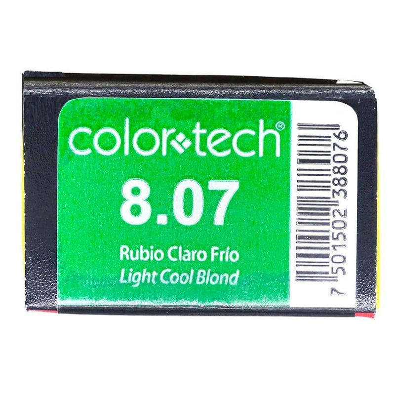 ColorTech COMERCIAL FRADE, S.A. DE C.V. TINTE COLOR TECH RUBIO CLARO FRIO 90G