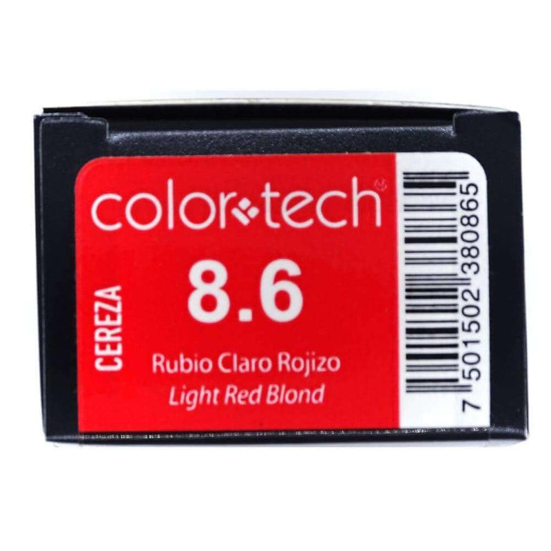 ColorTech COMERCIAL FRADE, S.A. DE C.V. TINTE COLOR TECH RUBIO CLARO ROJIZO 90G