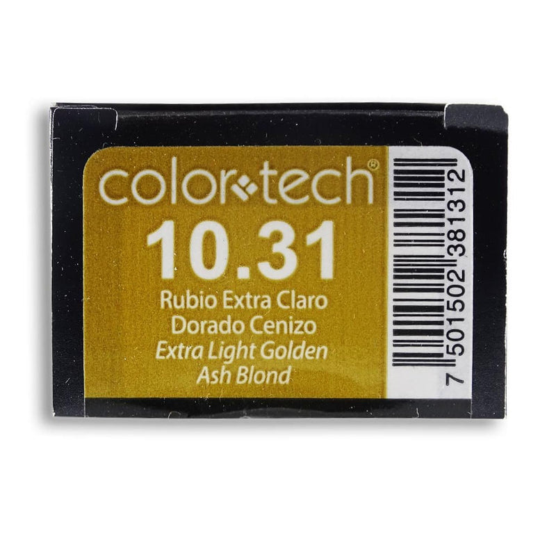 ColorTech COMERCIAL FRADE, S.A. DE C.V. TINTE COLOR TECH RUBIO EXTRA CLARO DORADO CENIZO 90G