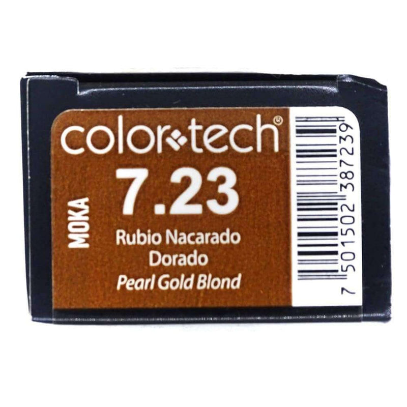 ColorTech COMERCIAL FRADE, S.A. DE C.V. TINTE COLOR TECH RUBIO NACARADO DORADO 90G