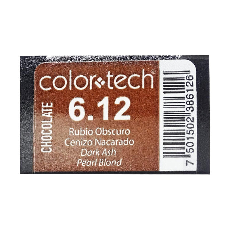 ColorTech COMERCIAL FRADE, S.A. DE C.V. TINTE COLOR TECH RUBIO OBSCURO CENIZO NACARADO 90G