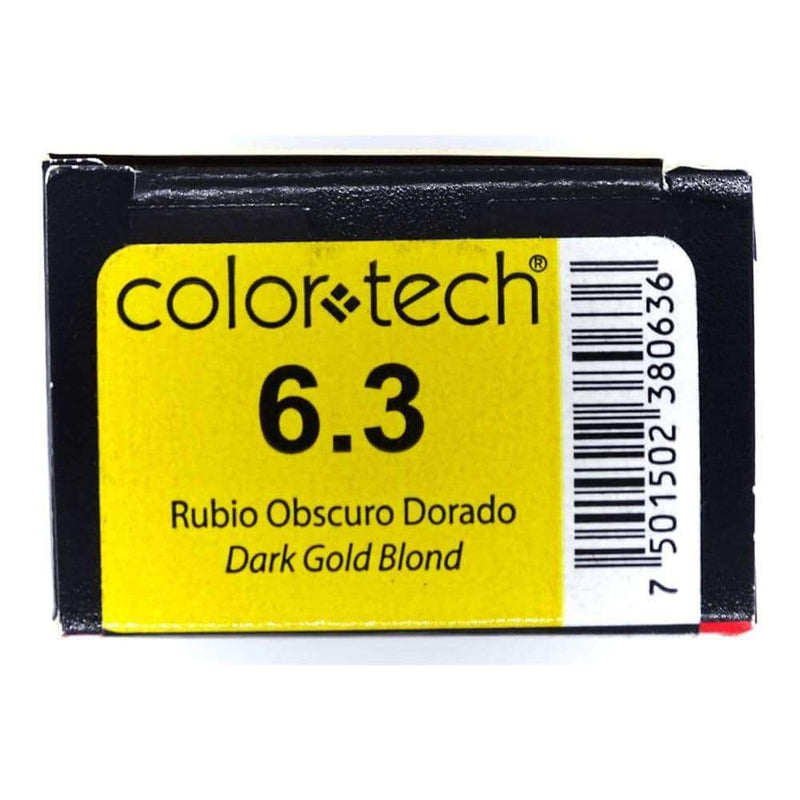 ColorTech COMERCIAL FRADE, S.A. DE C.V. TINTE COLOR TECH RUBIO OBSCURO DORADO 90G