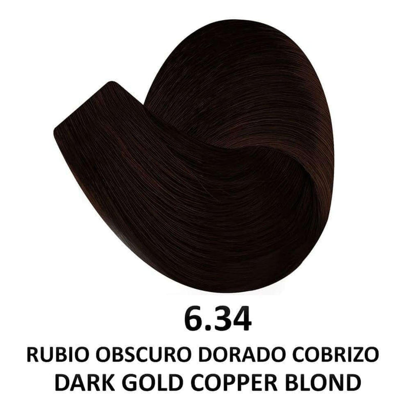 ColorTech COMERCIAL FRADE, S.A. DE C.V. TINTE COLOR TECH RUBIO OBSCURO DORADO COBRIZO 90G