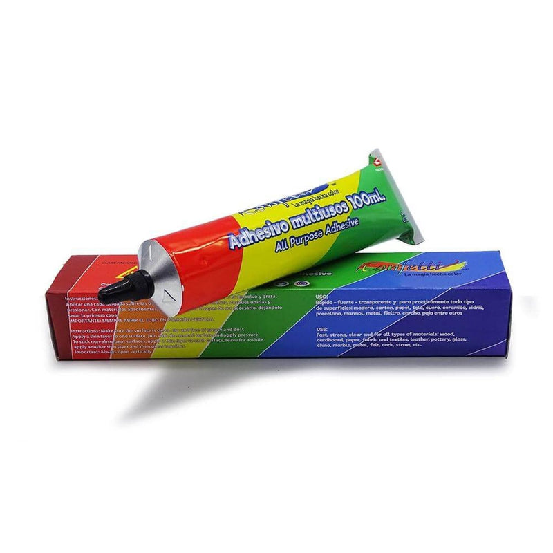 Confetti PRODUCTOS NAEN, S. DE R.L. DE C.V. ADHESIVO MULTIUSOS CONFETTI 100GR