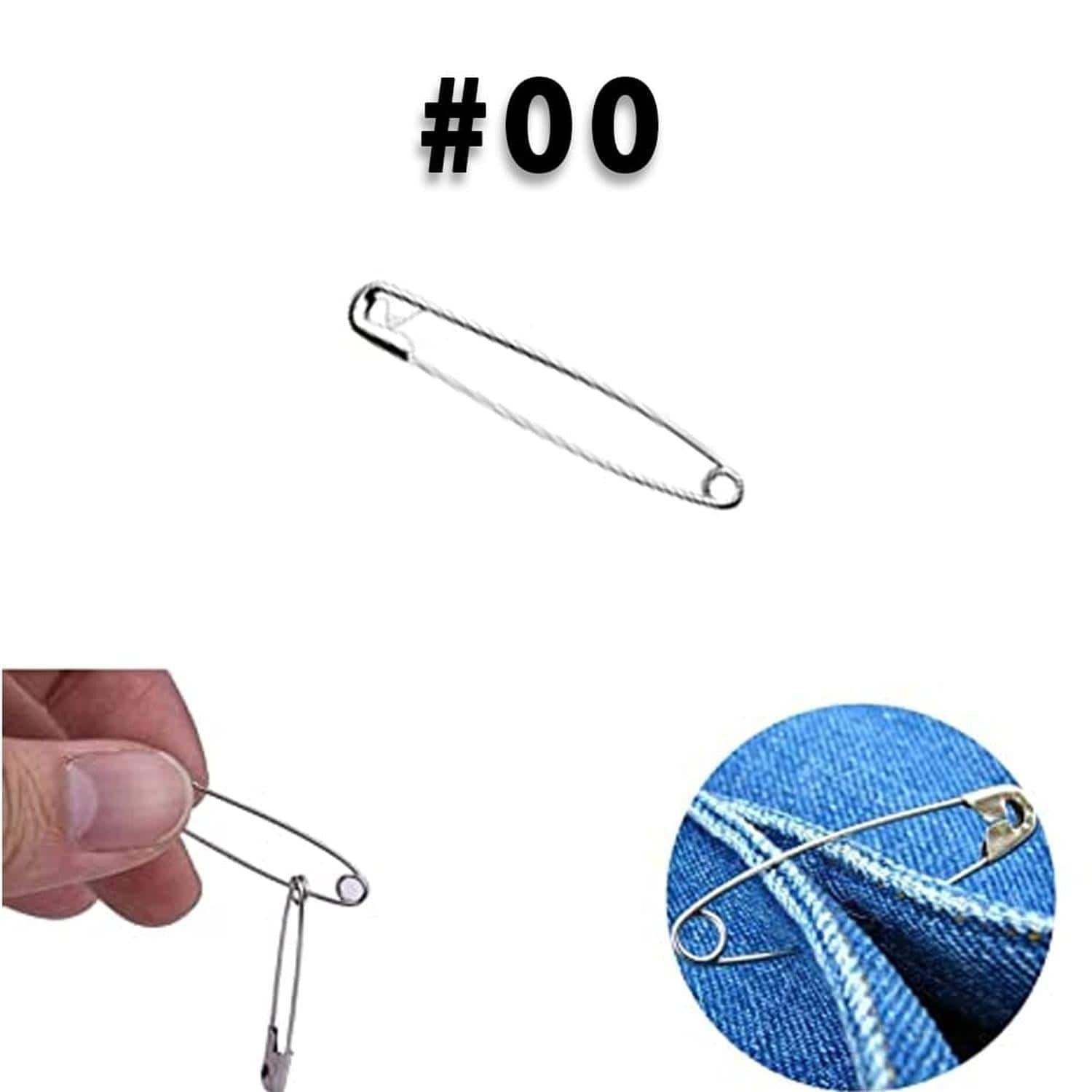 Confetti PRODUCTOS NAEN, S. DE R.L. DE C.V. ALFILER DE SEG. NIQUELADO CONFETTI C/144PZ #00