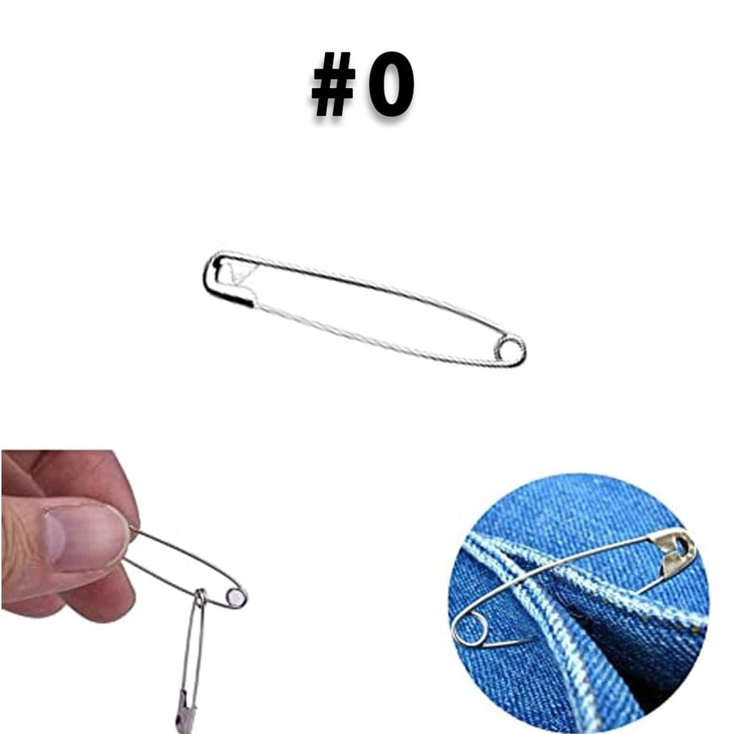 Confetti PRODUCTOS NAEN, S. DE R.L. DE C.V. ALFILER DE SEG. NIQUELADO CONFETTI C/72PZ #0