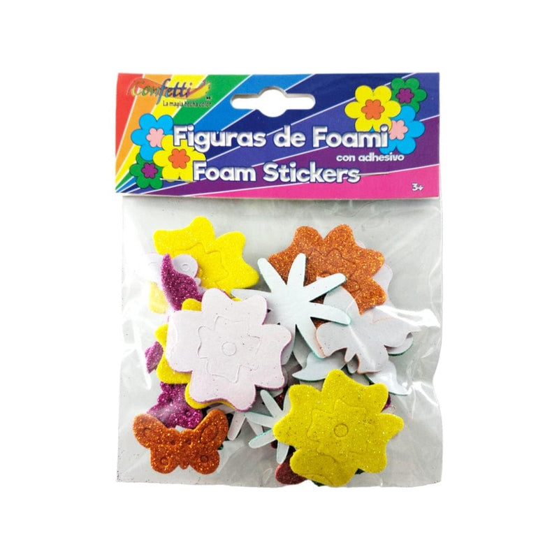 Confetti PRODUCTOS NAEN, S. DE R.L. DE C.V. FIGURA DE FOAMY C/ADHESIVO CONFETTI TULIP BRILLA