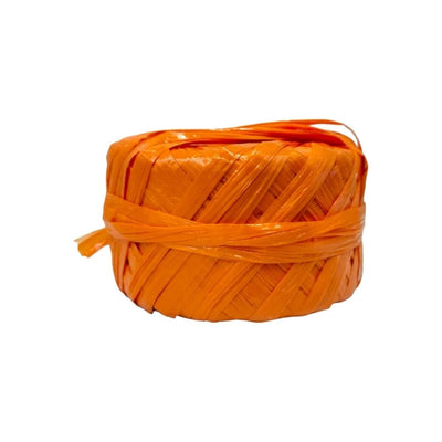 Confetti PRODUCTOS NAEN, S. DE R.L. DE C.V. NARANJA RAFIA DECORATIVA 100G COLORES A ELEGIR.