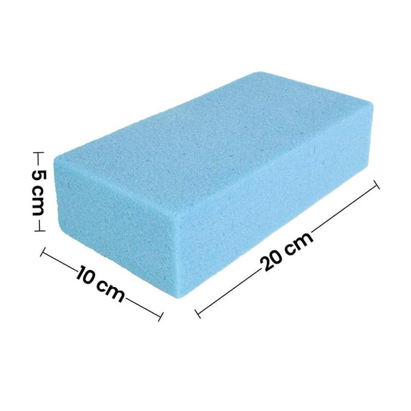 Confetti PRODUCTOS NAEN, S. DE R.L. DE C.V. TABIQUE DE FOAM 5X10X20CM CONFETTI AZUL