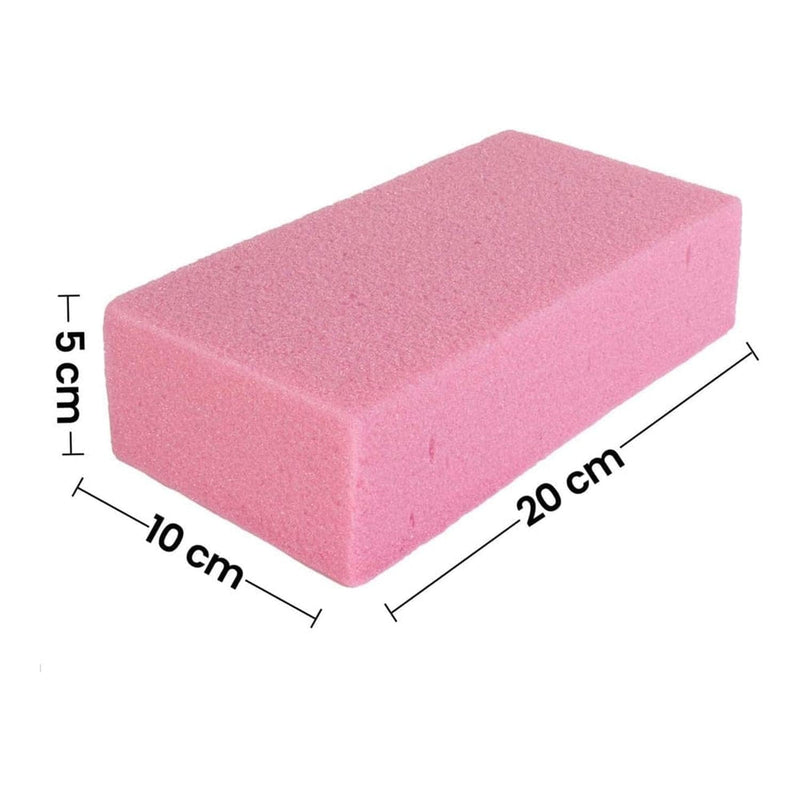 Confetti PRODUCTOS NAEN, S. DE R.L. DE C.V. TABIQUE DE FOAM 5X10X20CM CONFETTI ROSA