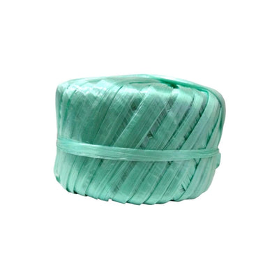 Confetti PRODUCTOS NAEN, S. DE R.L. DE C.V. VERDE AQUA RAFIA DECORATIVA 100G COLORES A ELEGIR.