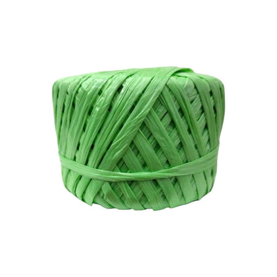 Confetti PRODUCTOS NAEN, S. DE R.L. DE C.V. VERDE LIMON RAFIA DECORATIVA 100G COLORES A ELEGIR.
