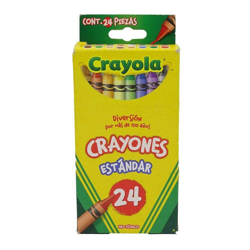 Crayola BINNEY & SMITH MEXICO, S.A. DE C.V. CRAYONES CRAYOLA ESTANDAR C/24PZ