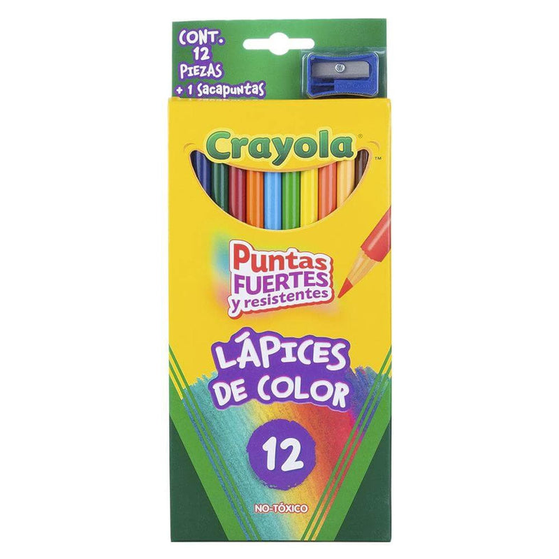 Crayola BINNEY & SMITH MEXICO, S.A. DE C.V. LAPICES DE COLOR CRAYOLA C/12PZ