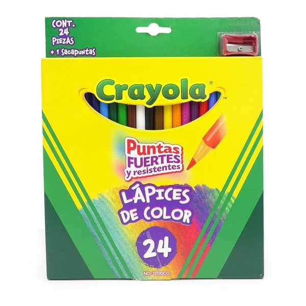 Crayola BINNEY & SMITH MEXICO, S.A. DE C.V. LAPICES DE COLOR CRAYOLA C/24PZ