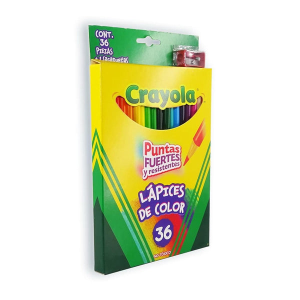 Crayola BINNEY & SMITH MEXICO, S.A. DE C.V. LAPICES DE COLOR CRAYOLA C/36PZ