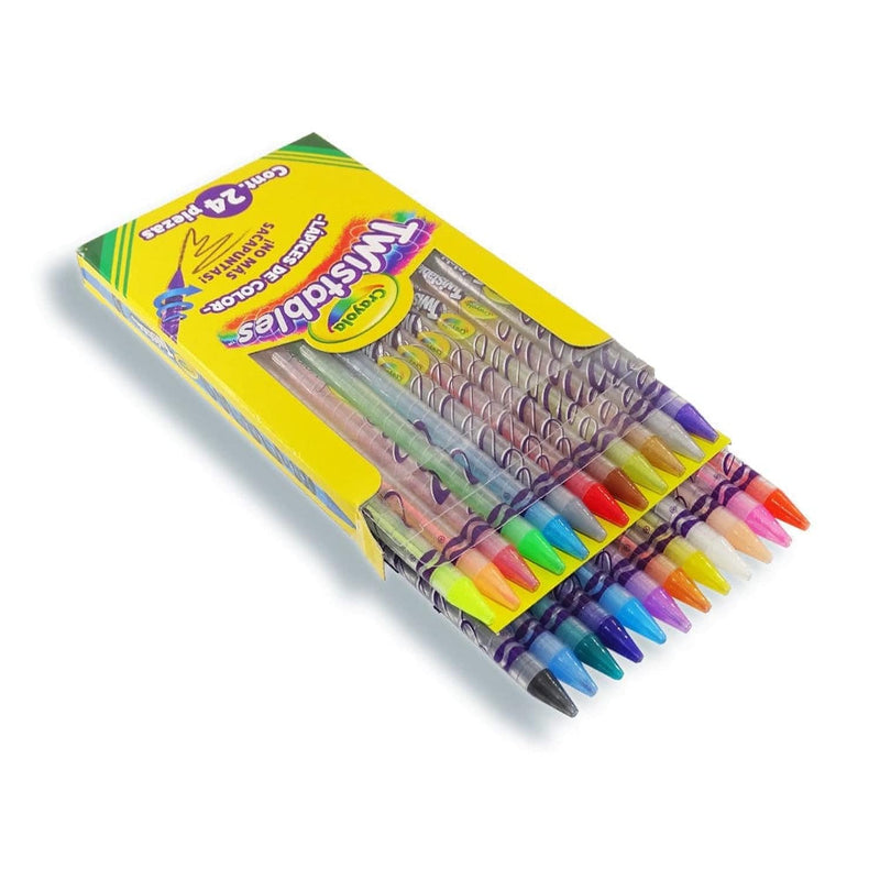 Crayola BINNEY & SMITH MEXICO, S.A. DE C.V. LAPICES DE COLOR CRAYOLA TWISTEABLES C/24PZ