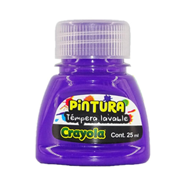 Crayola BINNEY & SMITH MEXICO, S.A. DE C.V. PINTURA TEMPERA CRAYOLA 25ML MORADO