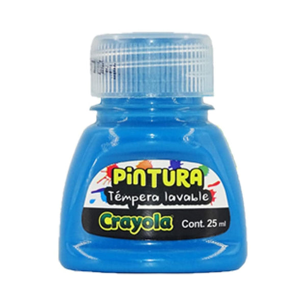 Crayola BINNEY & SMITH MEXICO, S.A. DE C.V. PINTURA TEMPERA CRAYOLA 25ML TURQUESA