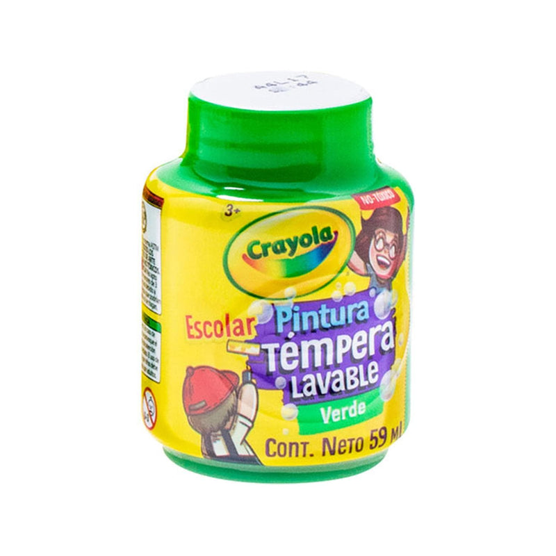 Crayola BINNEY & SMITH MEXICO, S.A. DE C.V. PINTURA TEMPERA CRAYOLA 59ML VERDE