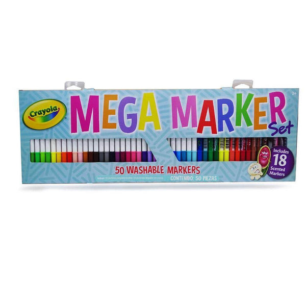 Crayola BINNEY & SMITH MEXICO, S.A. DE C.V. PLUMONES CRAYOLA MEGA MARKER C/50PZ