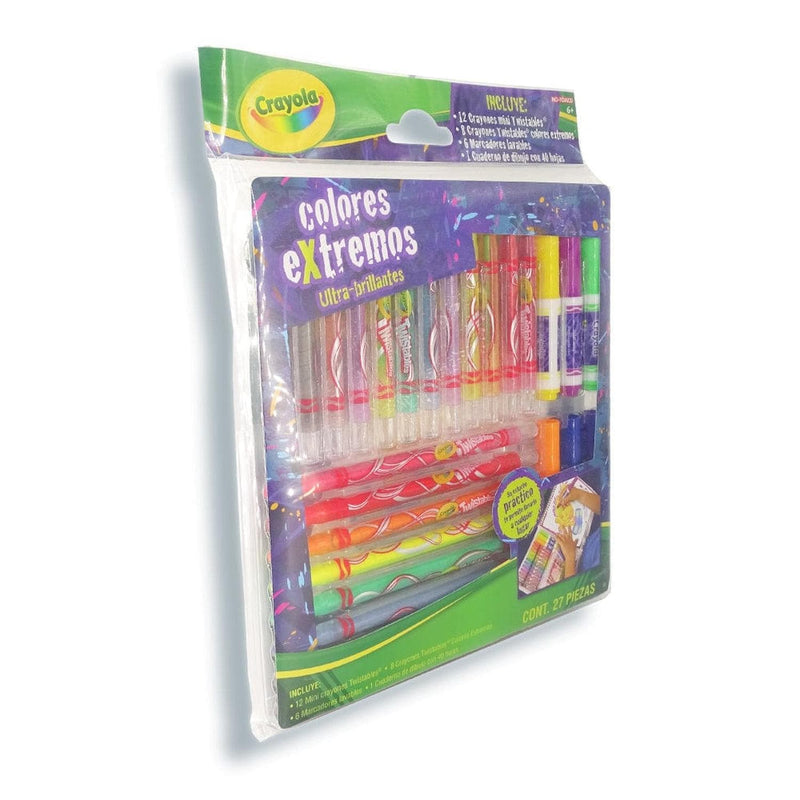 Crayola BINNEY & SMITH MEXICO, S.A. DE C.V. SET CREATIVO COLORES TWISTEABLES EXTREMOS CRAYOLA C/24PZ