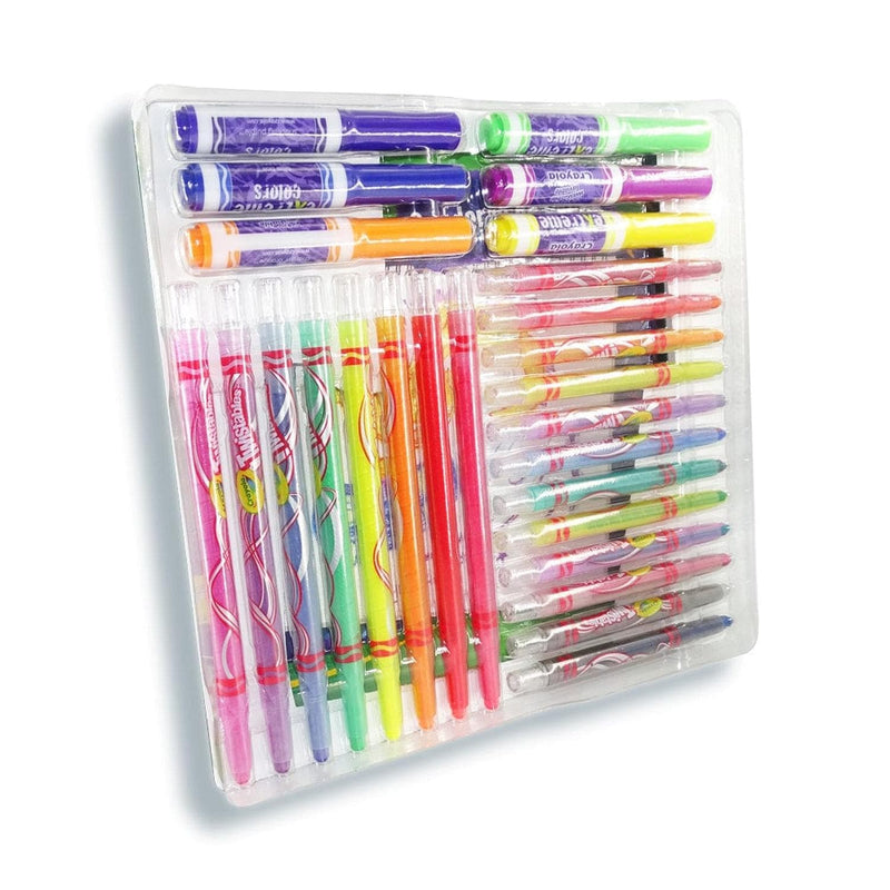 Crayola BINNEY & SMITH MEXICO, S.A. DE C.V. SET CREATIVO COLORES TWISTEABLES EXTREMOS CRAYOLA C/24PZ