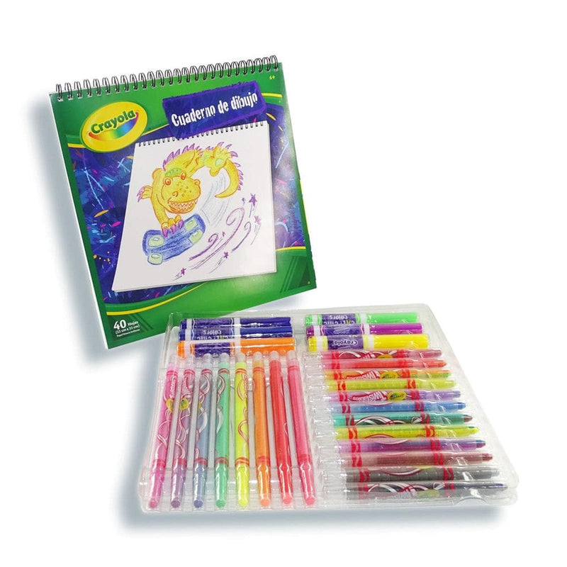 Crayola BINNEY & SMITH MEXICO, S.A. DE C.V. SET CREATIVO COLORES TWISTEABLES EXTREMOS CRAYOLA C/24PZ