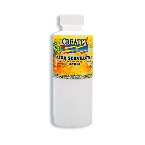 Createx DECOART, S.A. DE C.V. PEGAMENTO CREATEX 120ML PARA SERVILLETA