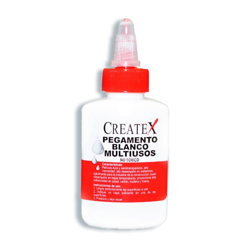 Createx DECOART, S.A. DE C.V. PEGAMENTO CREATEX 30ML BLANCO MULTIUSOS