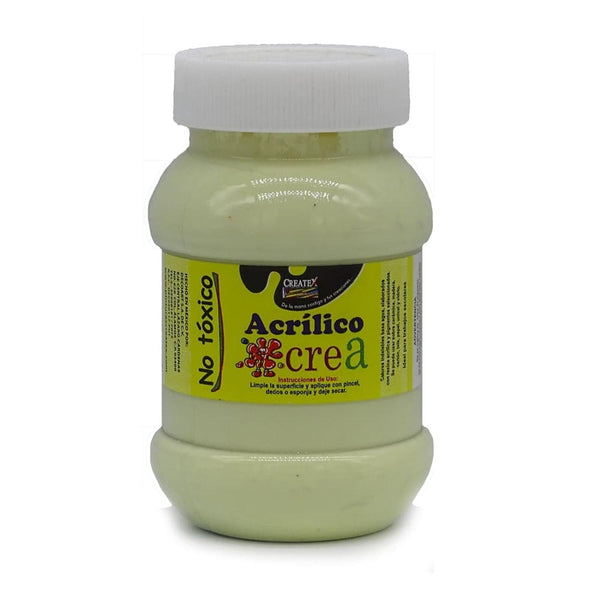 Createx DECOART, S.A. DE C.V. PINTURA ACRILICA CREATEX 100ML AMARILLO PASTEL