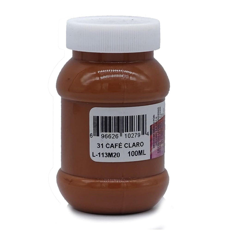 Createx DECOART, S.A. DE C.V. PINTURA ACRILICA CREATEX 100ML CAFE CLARO