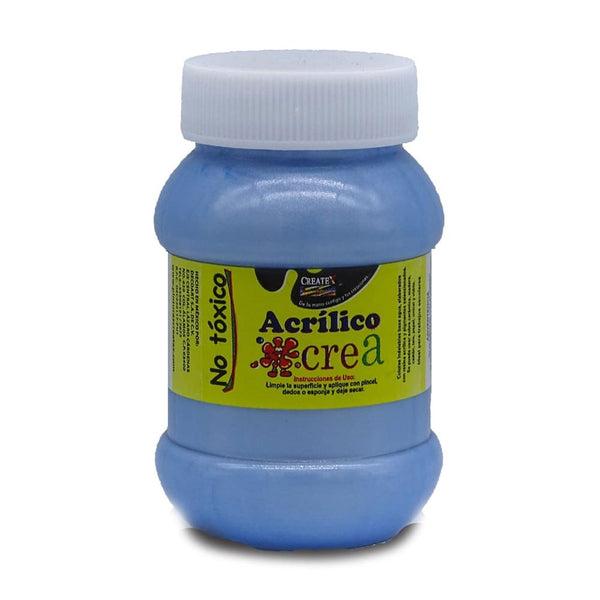 Createx DECOART, S.A. DE C.V. PINTURA ACRILICA CREATEX 100ML MET. NACARADO AZUL TURQUESA